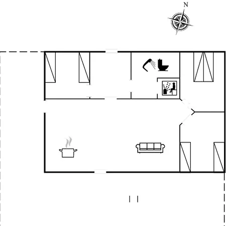 Filimena - 350m From The Sea By Interhome * Laeso